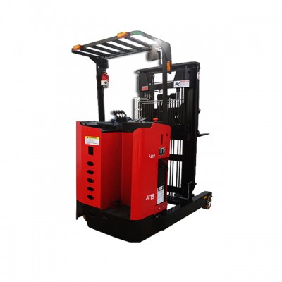 Duplex Mast or Triplex Mast Battery Forklift China Supplier Stand-on Type