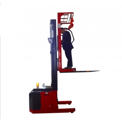 Full Electric Warehouse Equipment Order Picking Forklift Truck